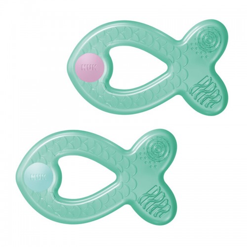 NUK Extra Cool Teether - Fish | 3 months+